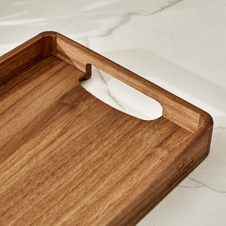 Chefs Pride Marion Acacia Wood Serving Tray
