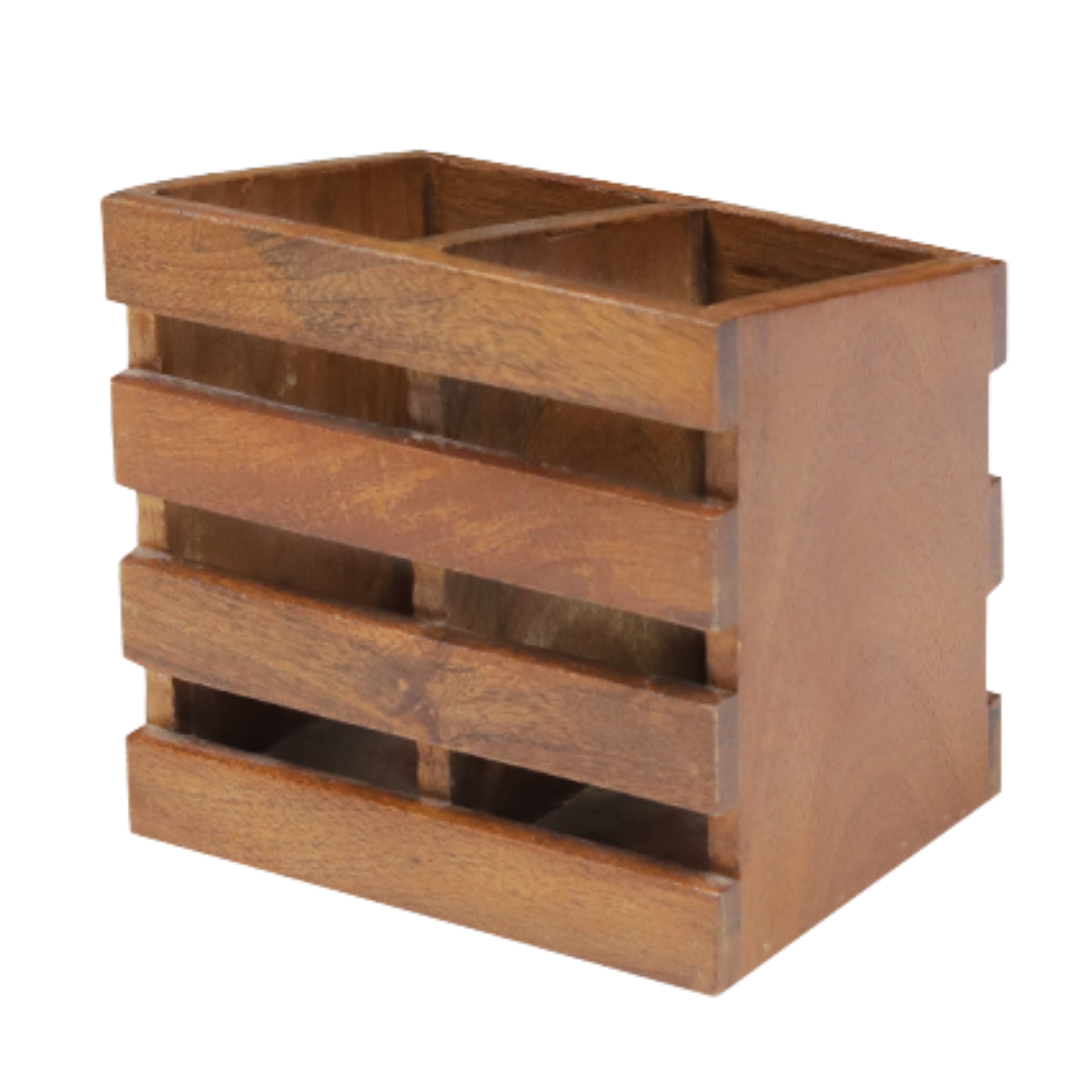 Slotted Wooden Multi-Utility Organizer