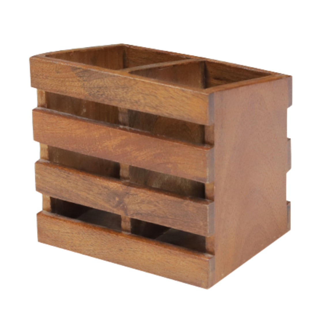 Slotted Wooden Multi-Utility Organizer
