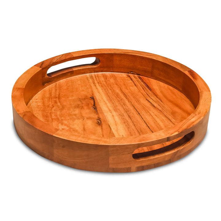 Circular Tray - Acacia Wood