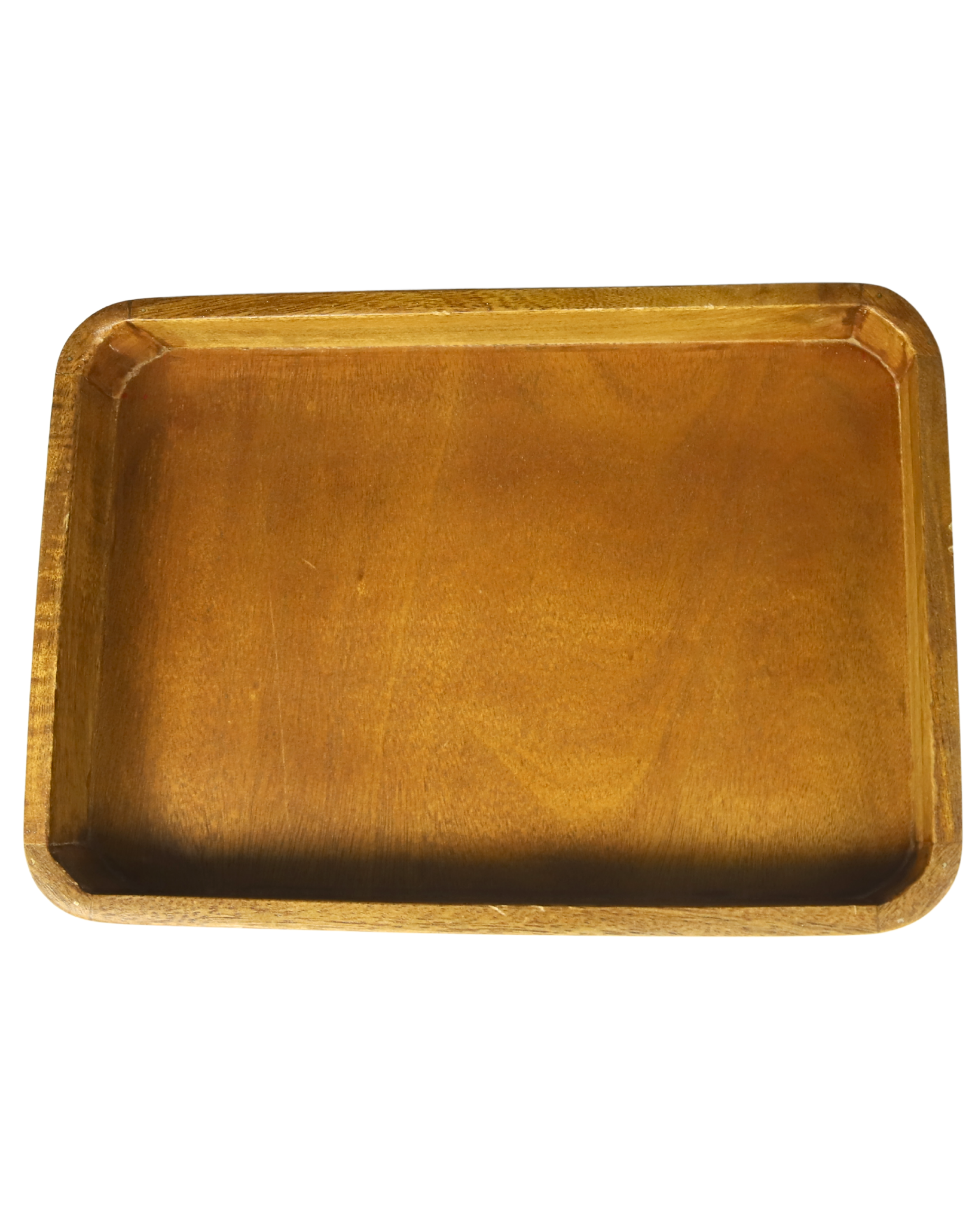 Rustic Wooden Rectangular Serving Tray