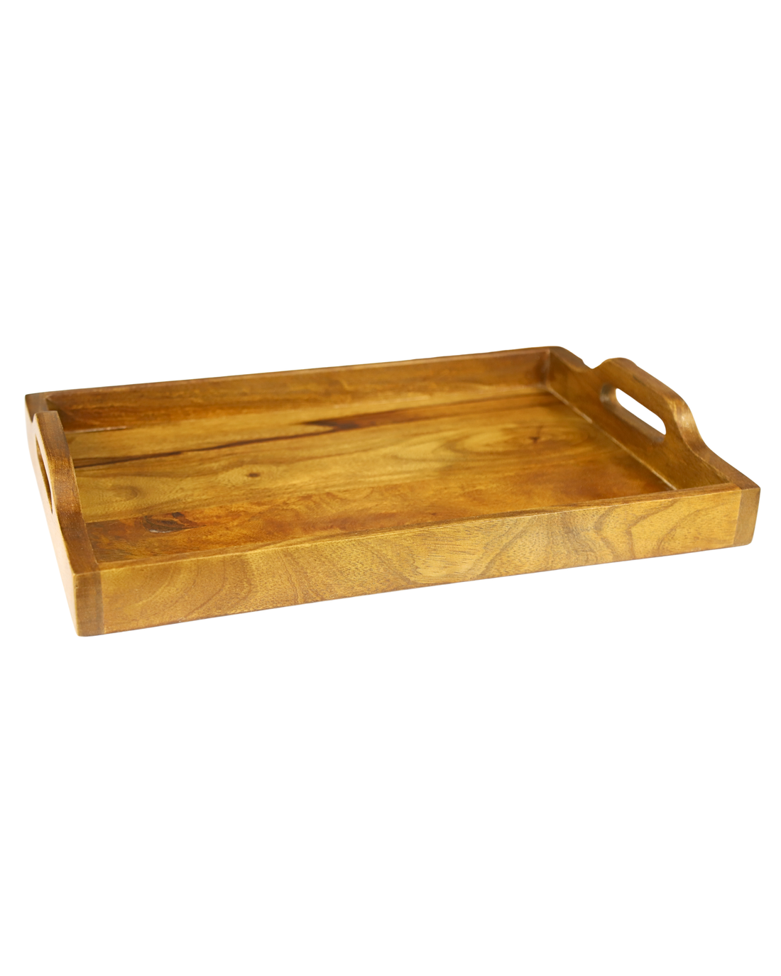 Handcrafted Rectangular Wooden Serving Platter