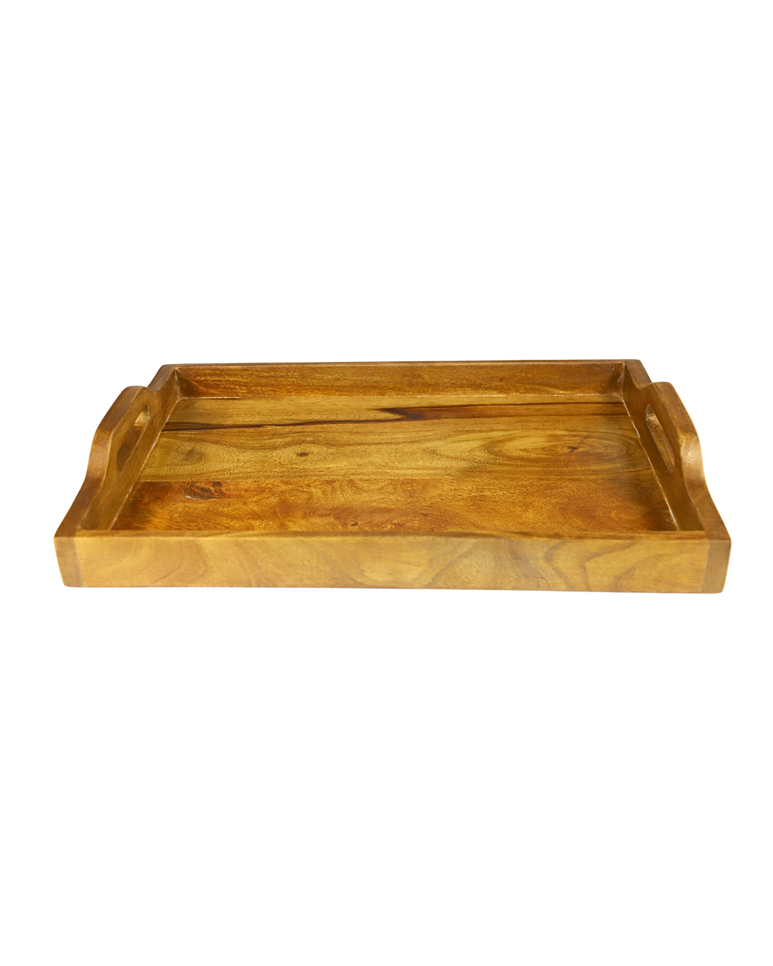 Handcrafted Rectangular Wooden Serving Platter