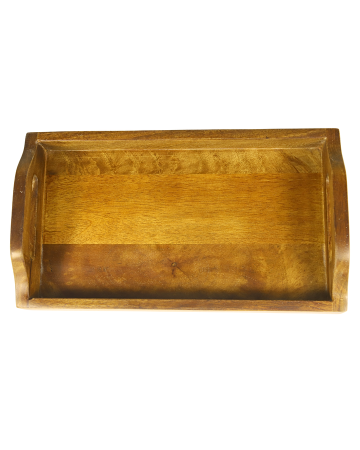 Handcrafted Rectangular Wooden Serving Platter