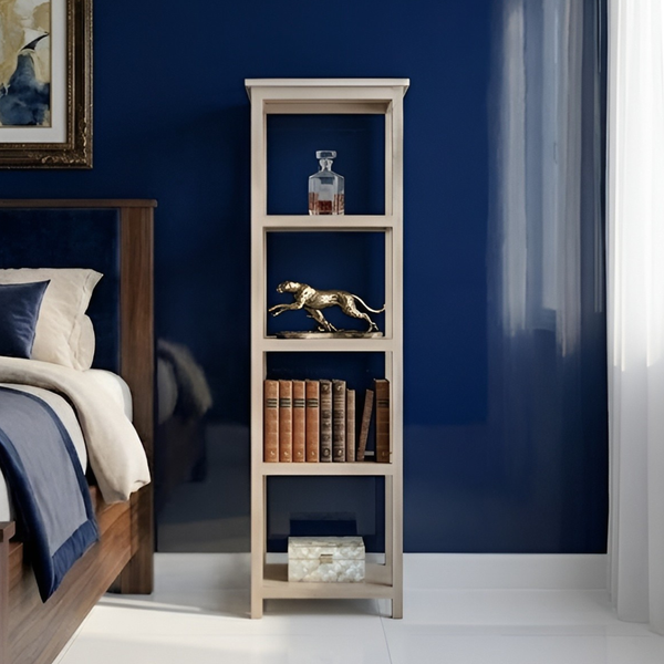 Minimalist Wooden Five-Shelf Storage Rack