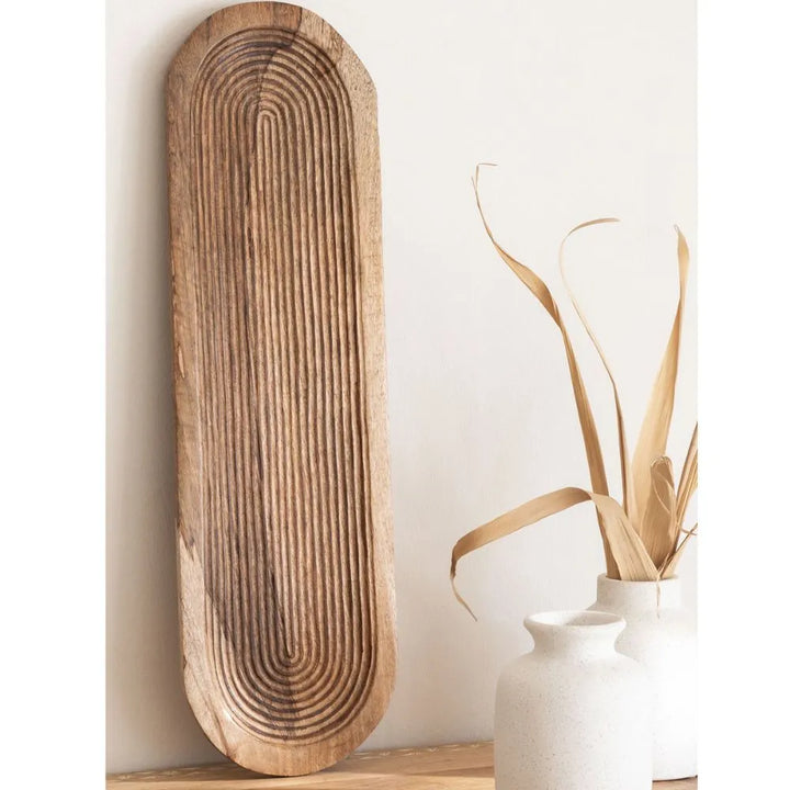 Barisayri Solid Wood Decorative Tray