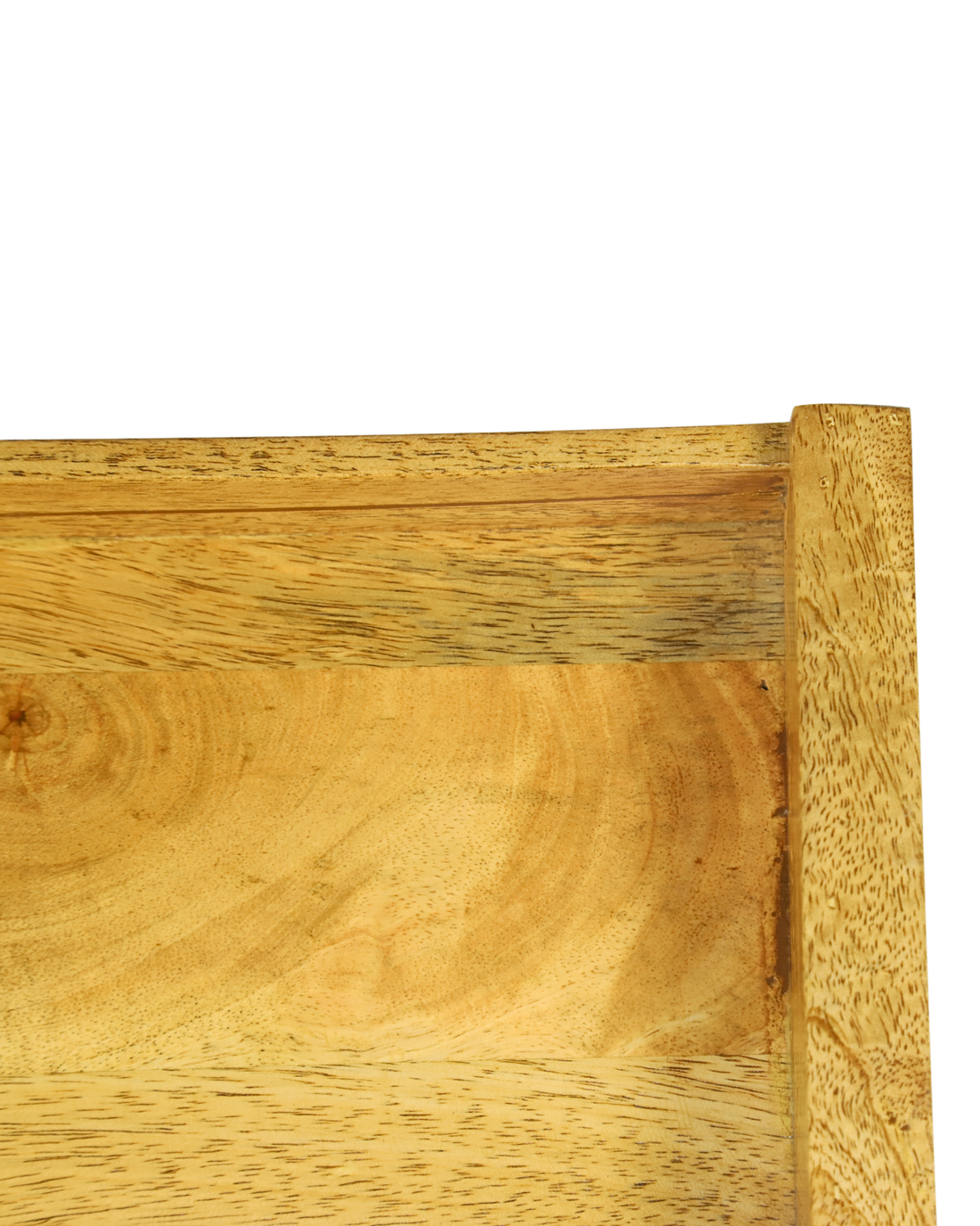 Minimalist Wooden Serving Tray with Handles