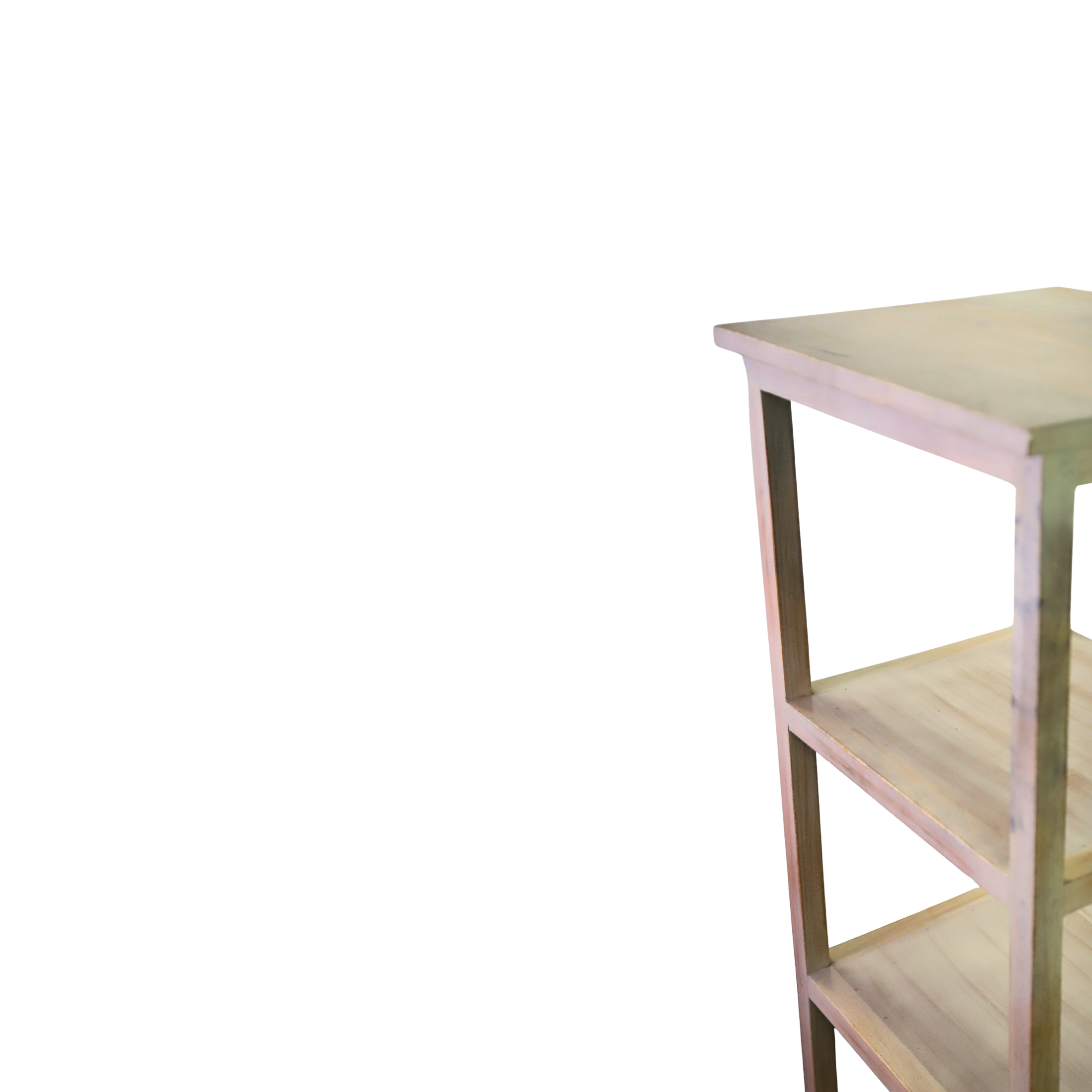 Minimalist Wooden Five-Shelf Storage Rack