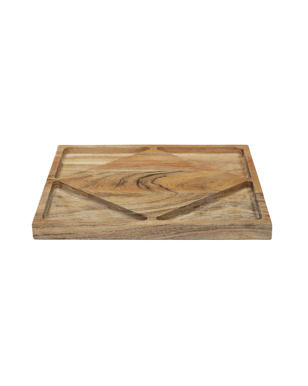 Geometric Acacia Wooden Cutting Board