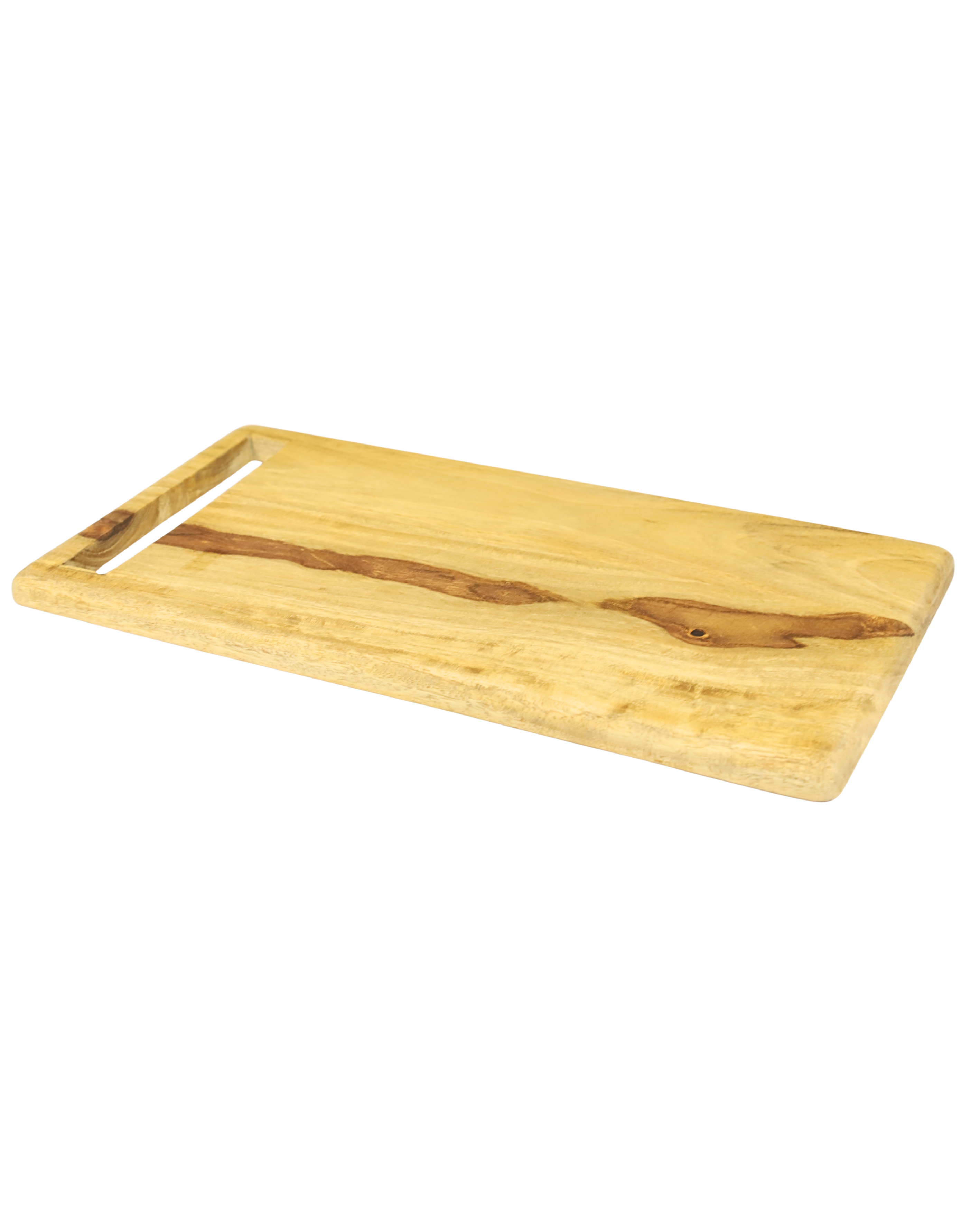 Rectangular Wooden Chopping Board with Handle Slot