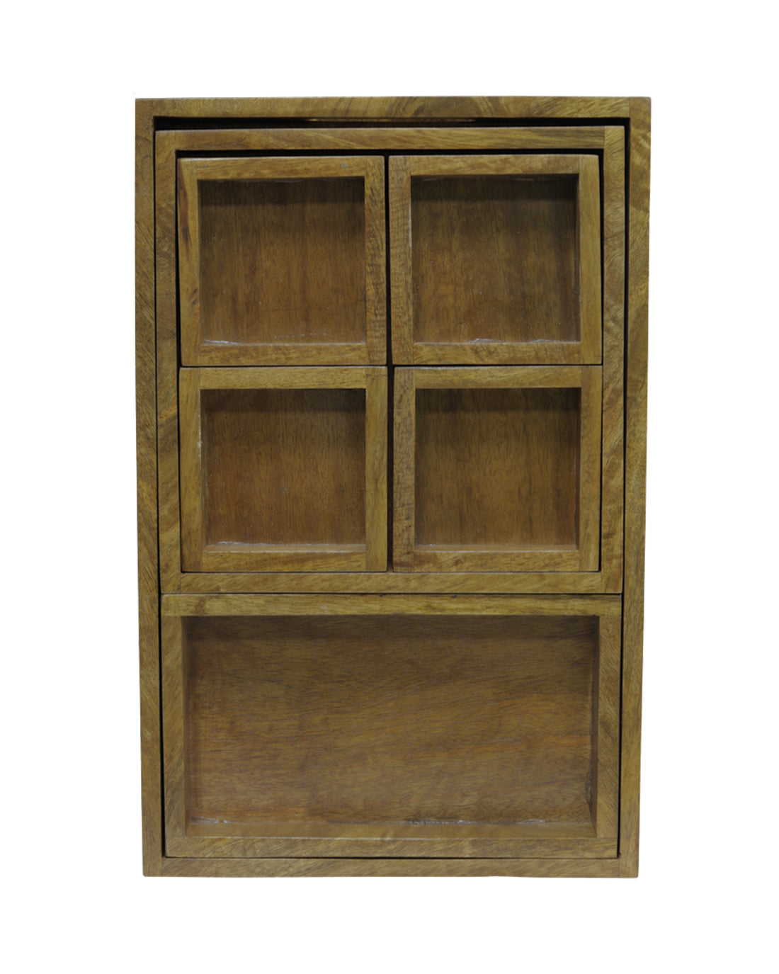 Modular Multi-Section Wooden Spice & Serving Tray