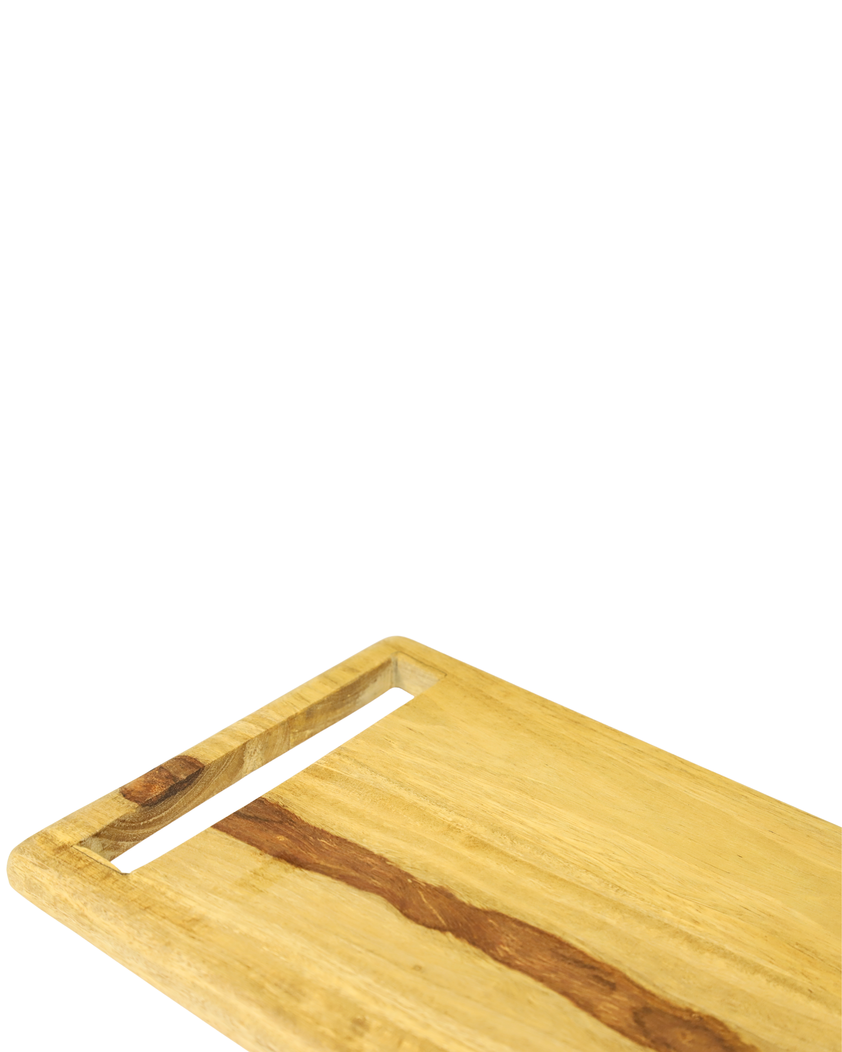 Rectangular Wooden Chopping Board with Handle Slot