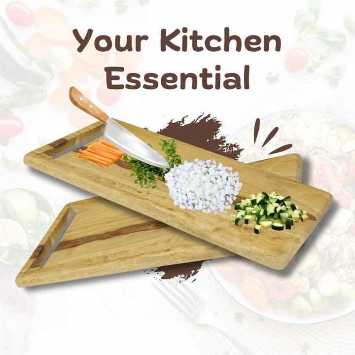 The Modern Bread & Charcuterie Board with Handle