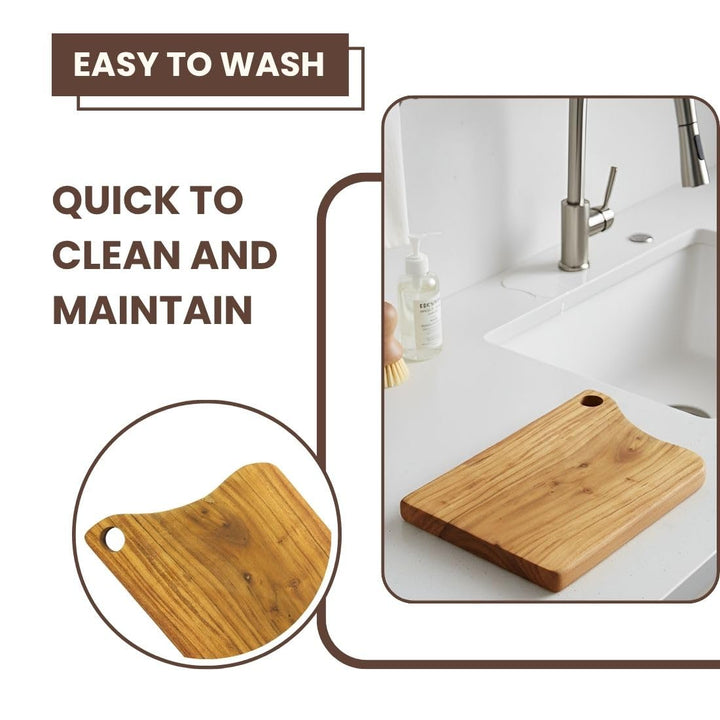 The Walnut-Toned Modern Artisan Platter