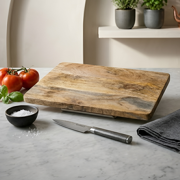 The Multi-Tone Natural Wood Platter