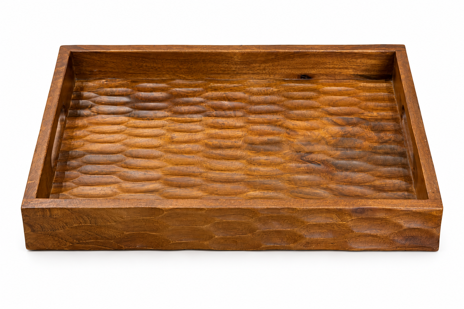 Rustic Handcrafted Wooden Serving Tray