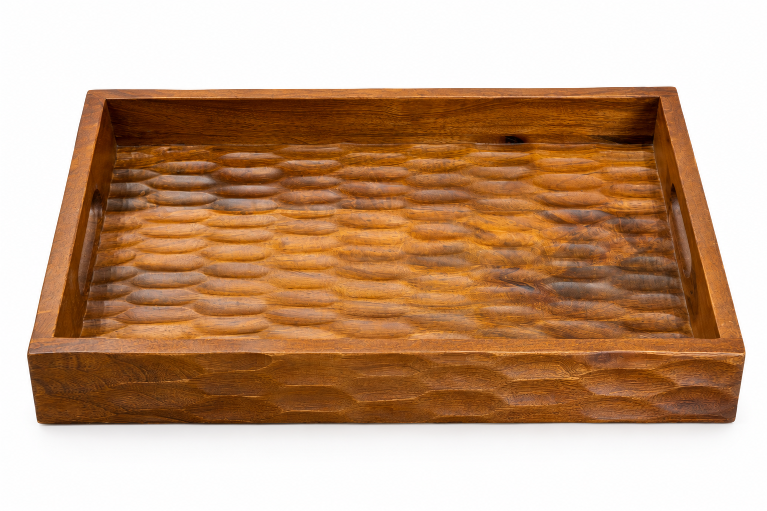 Rustic Handcrafted Wooden Serving Tray