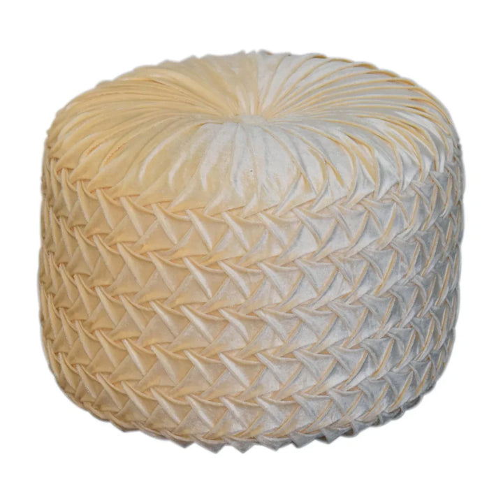 Ochre Hart Pouffe