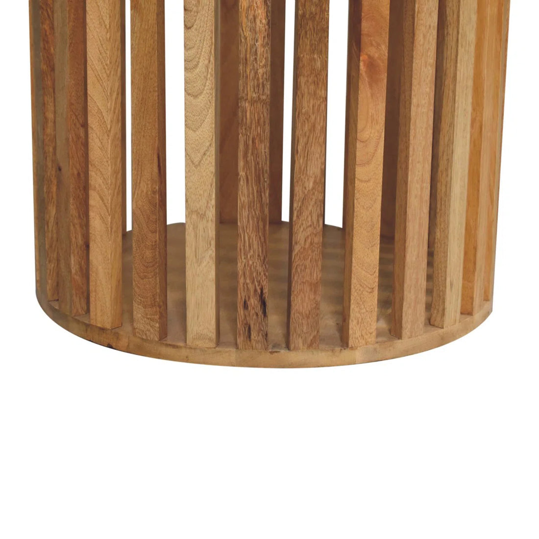 Wood Silo Round Dining Table