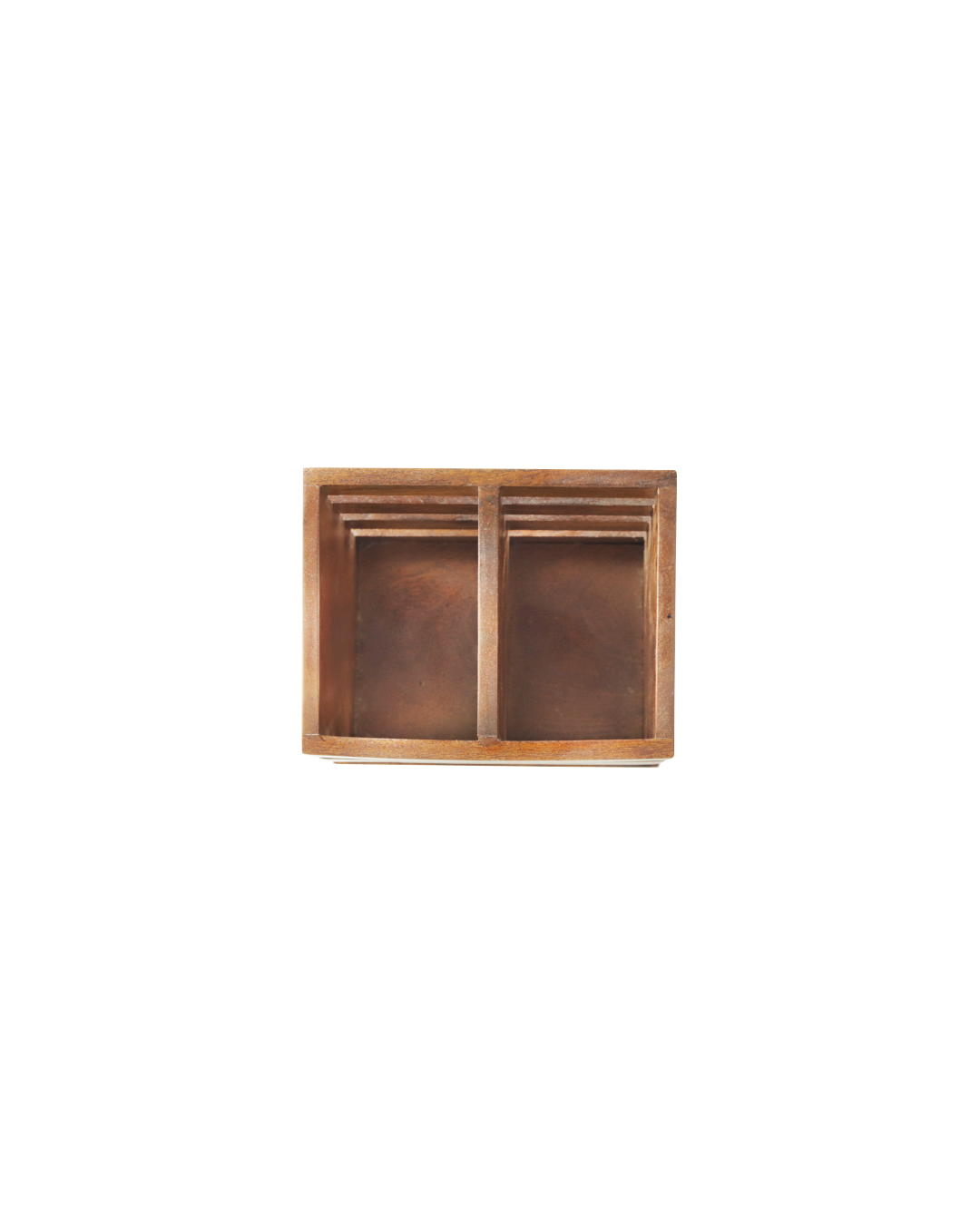 Slotted Wooden Multi-Utility Organizer