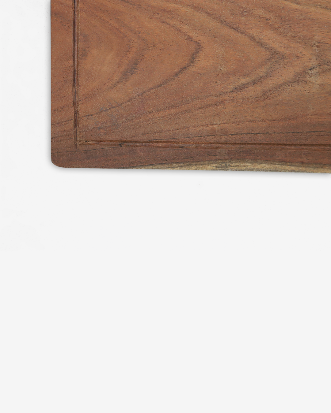 The Live Edge Reversible Acacia Butcher Block