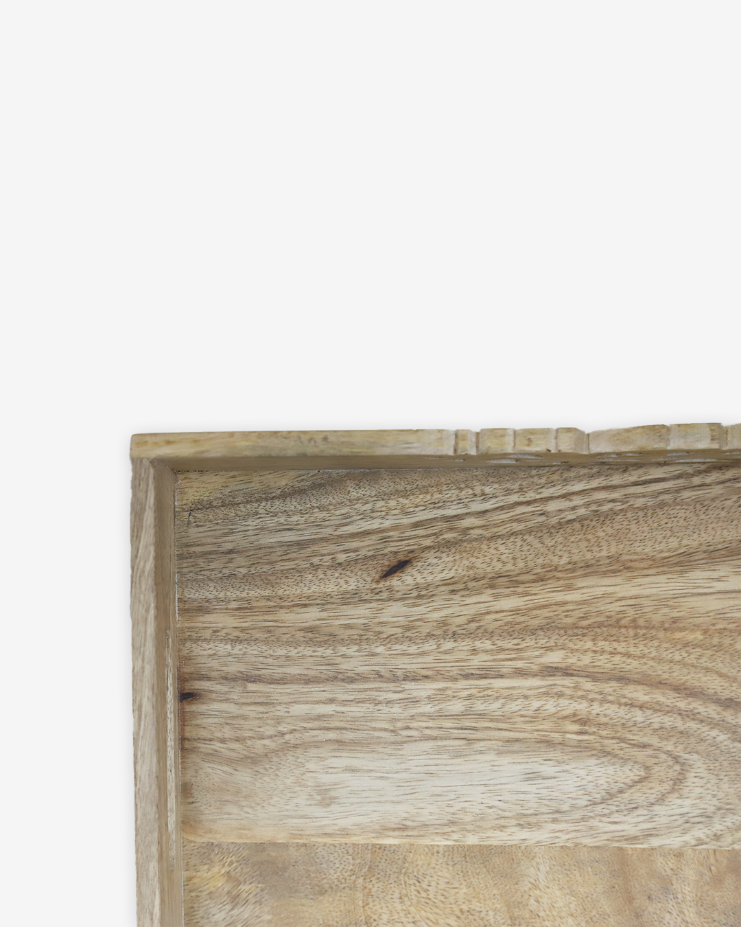 The Artisanal Carved Mango Wood Serving Tray