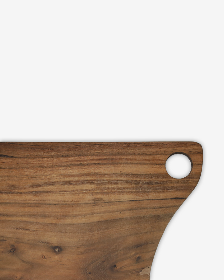 The Walnut-Toned Modern Artisan Platter