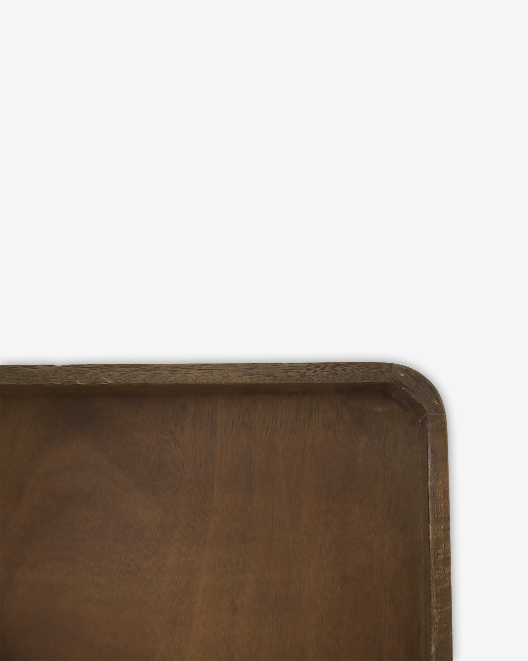 Solid Mango Wood Rectangular Serving Tray | Handcrafted Multipurpose Wooden Tray