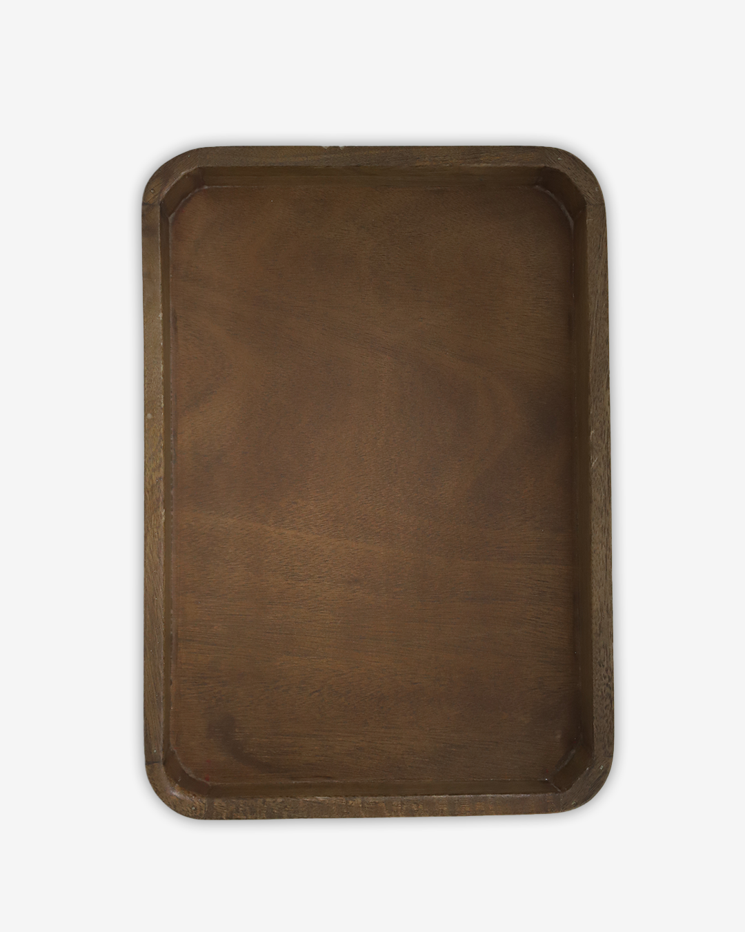 Solid Mango Wood Rectangular Serving Tray | Handcrafted Multipurpose Wooden Tray