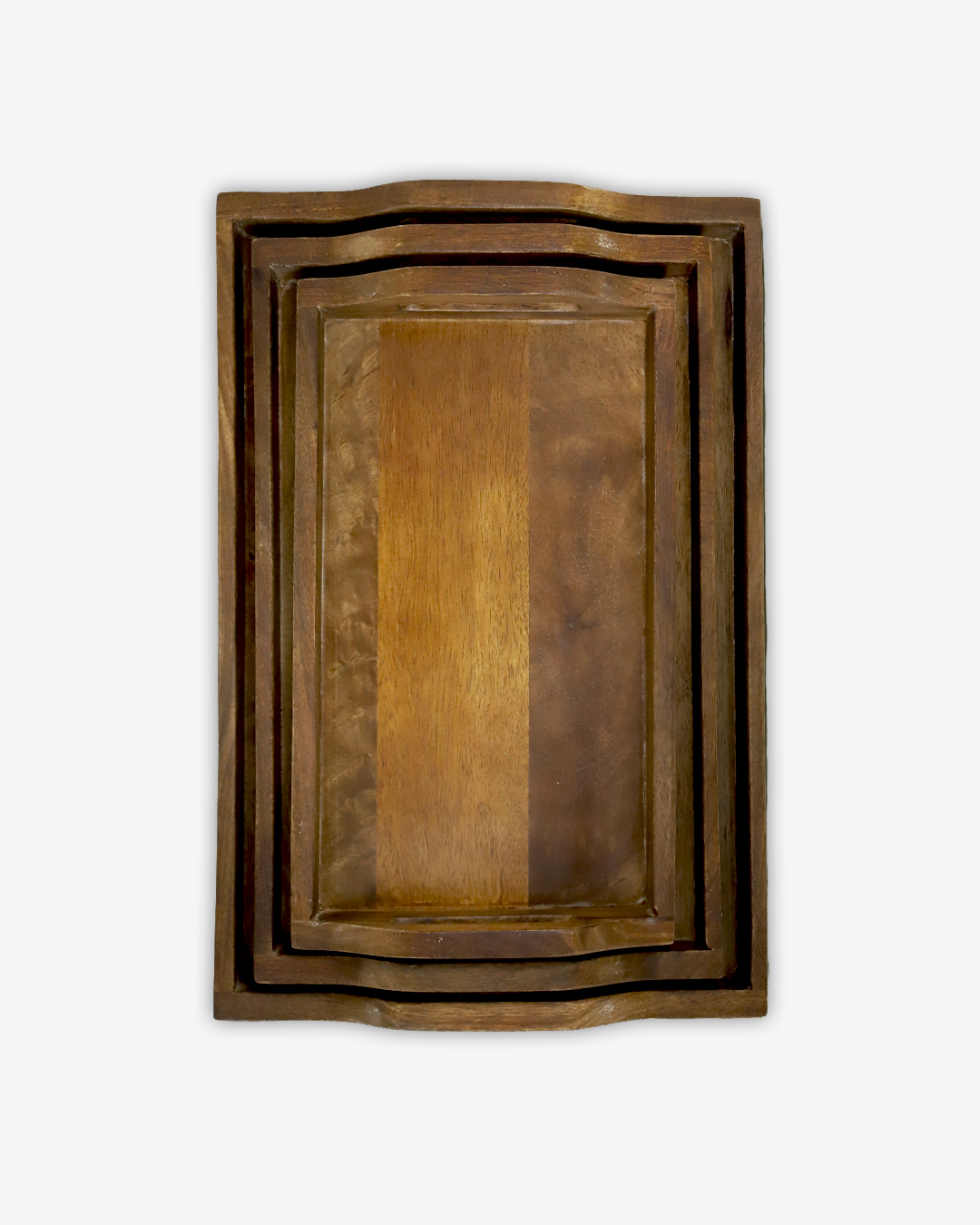 The Modern Farmhouse Nested Serving Tray Set (Set of 3)