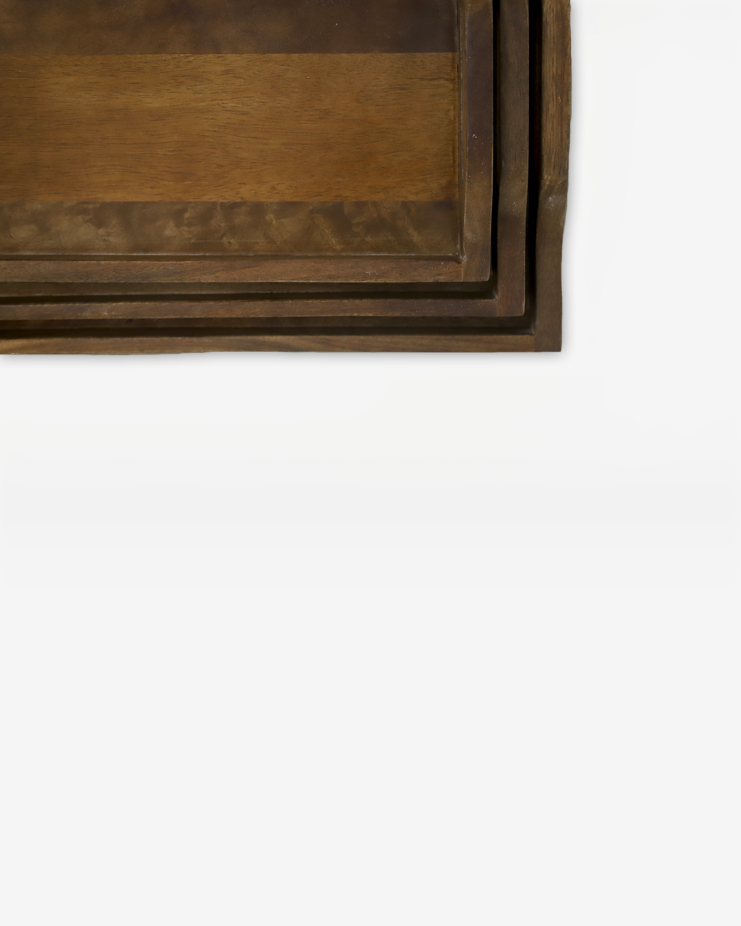 The Modern Farmhouse Nested Serving Tray Set (Set of 3)