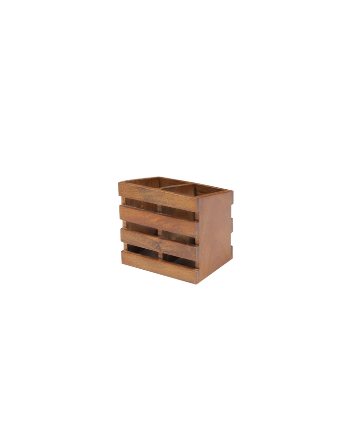 Slotted Wooden Multi-Utility Organizer