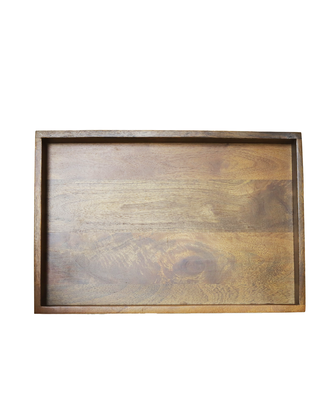 Minimal Wooden Serving Tray: Classic Simplicity with Natural Finish